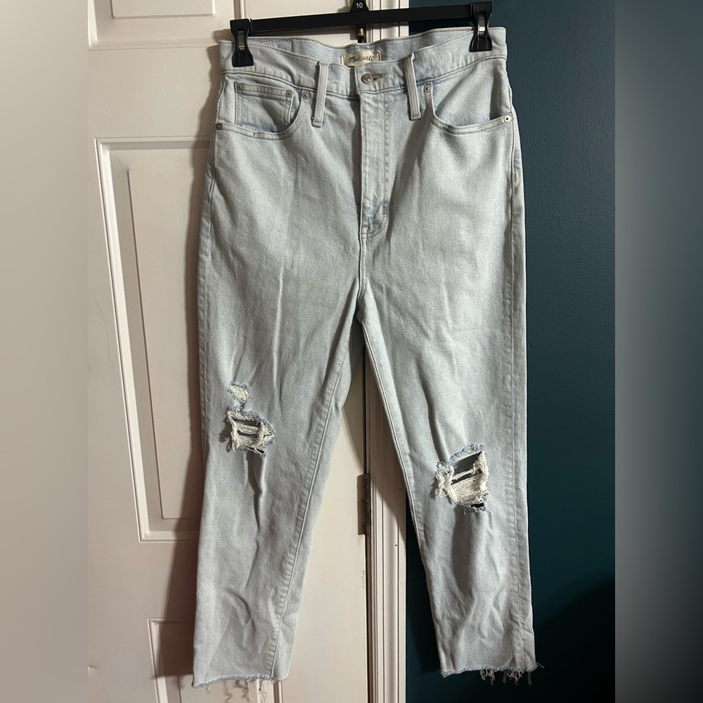 Lightwash Madewell The MomJean size 31’